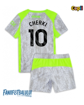Manchester City Rayan Cherki #10 Echipament de Fotbal Replică 2025-26 Copii Treilea (+ Șorturi)